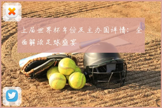 上届世界杯年份及主办国详情:全面解读足球盛宴
